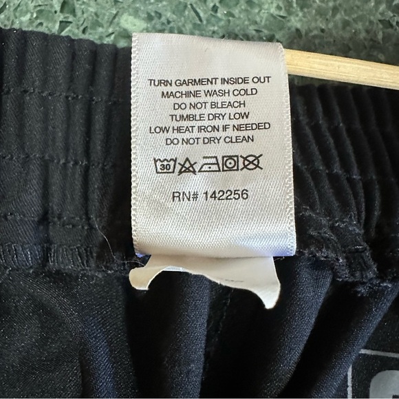 Figs Scrub Pants Technical Collection Straight Leg Women's Size Small Black - Picture 11 of 11